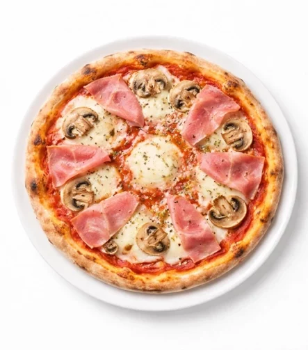 Pizza Prosciutto e Funghi
